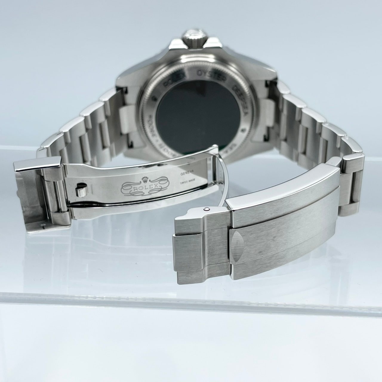 사전 소유 ★Luxaria Open 캠페인★롤렉스 바다 거주자 126660 스테인레스 스틸 D 블루 44mm