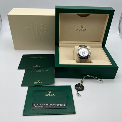 プレオウンド ロレックス デイトナ 126500LN  ホワイト 40mm ステンレススチール オイスターブレス