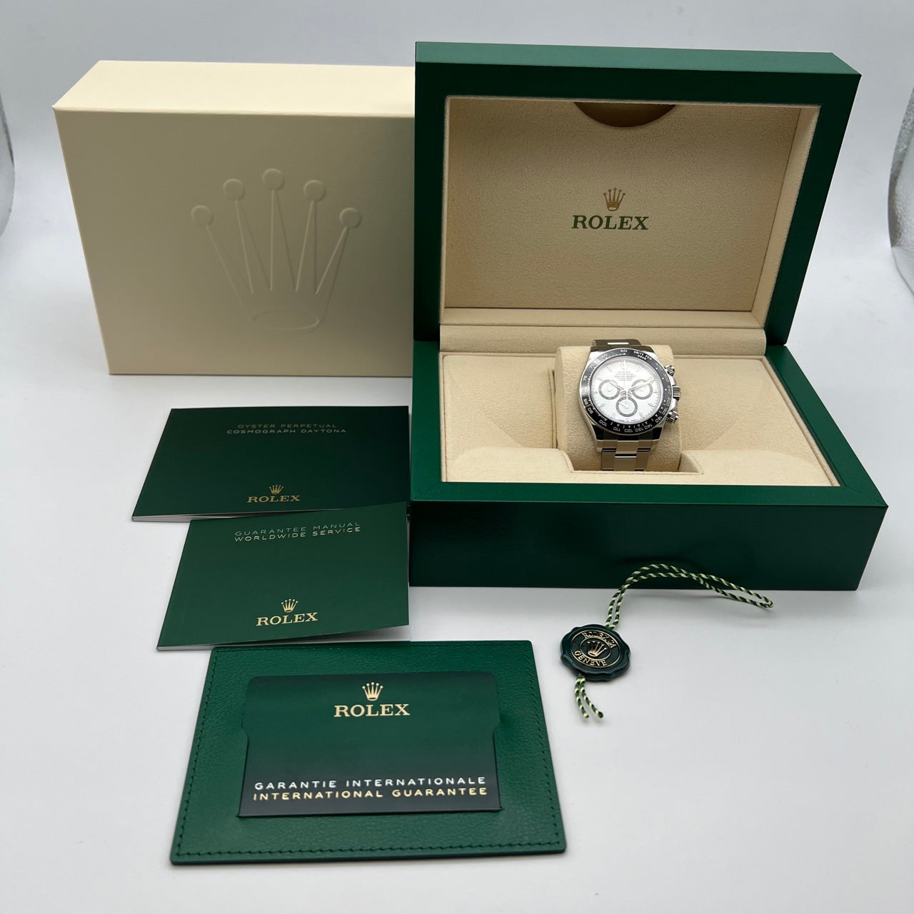 ロレックス デイトナ 126500LN  ホワイト 40mm ステンレススチール オイスターブレス