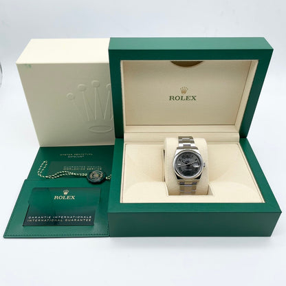 プレオウンド ロレックス デイトジャスト 126200 スレートローマ オイスターブレス 36mm