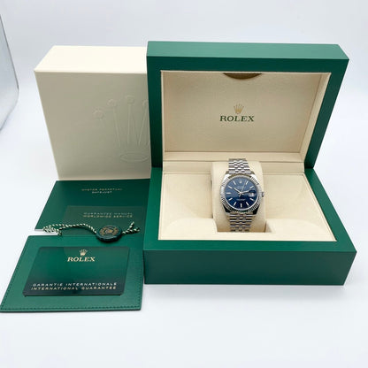 プレオウンド ロレックス デイトジャスト 126334 ブライトブルー 41mm