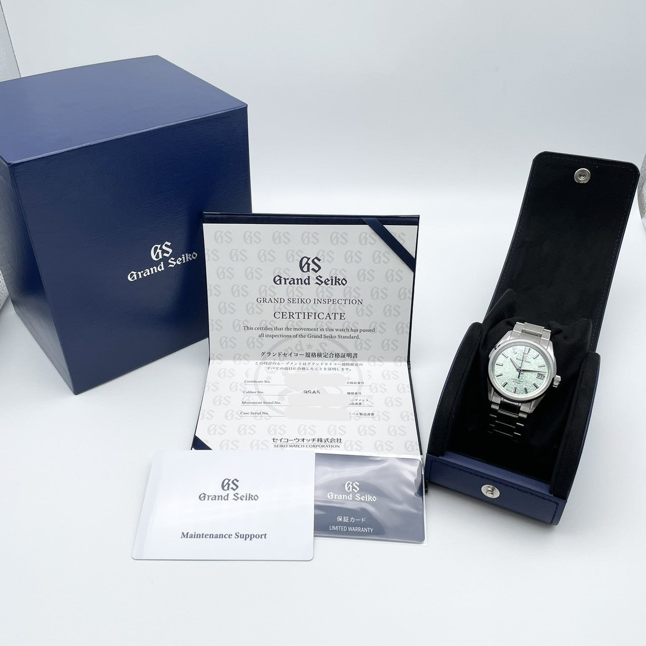 [전세계 1000 대에 제한] Grand Seiko Evolution 9 SLGH021 Light Green