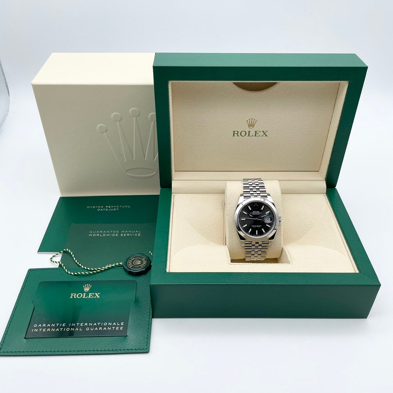 プレオウンド ロレックス デイトジャスト 126300 ジュビリーブレスレット スレート 41mm