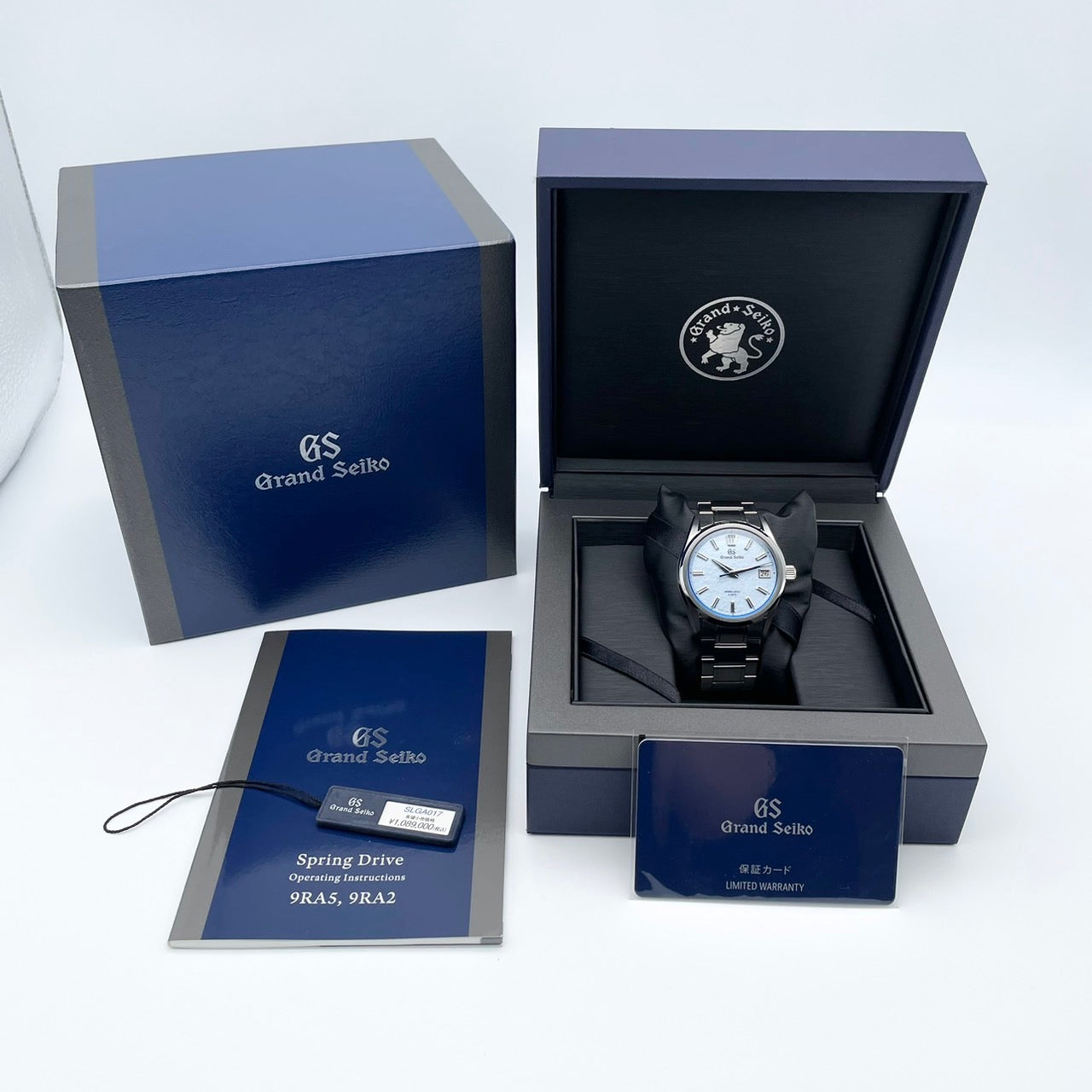[AJHH Special Limited Model] Grand Seiko Spring Drive SLGA017 Blue 40mm