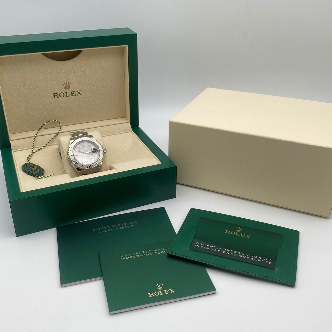プレオウンド ヨットマスター 126622 オイスターブレスレット スレート（ダークロジウム） 40mm