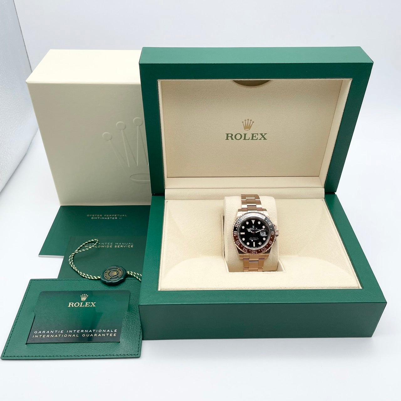 롤렉스 GMT 마스터 II 126715CHNR Black Everros Gold 40mm
