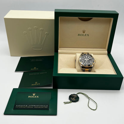 사전 소유 롤렉스 바다 거주자 126603 블랙 43mm