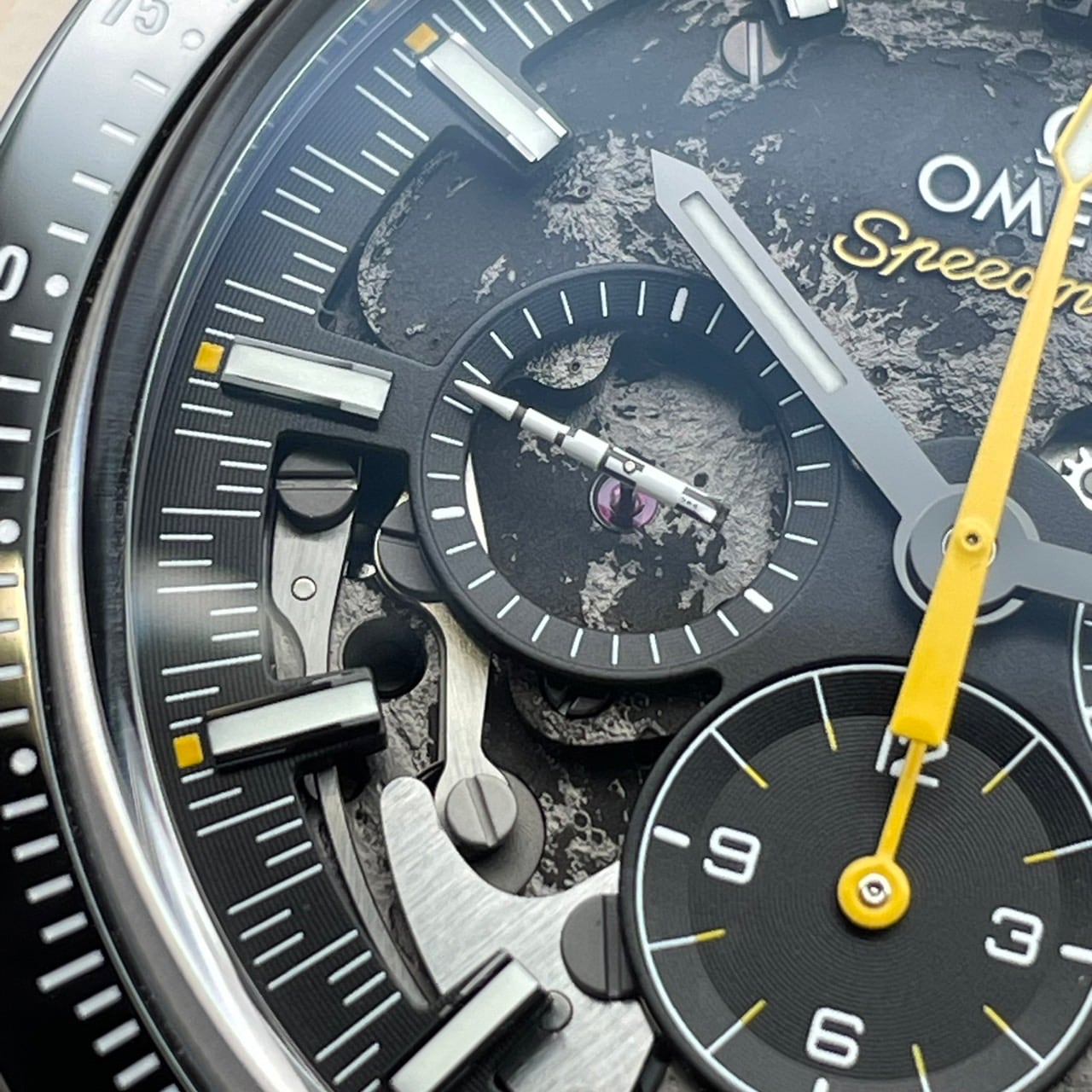 Pre-Owned Omega Speedmaster 310.92.44.50.01.001 Skeleton Black Ceramic 44mm