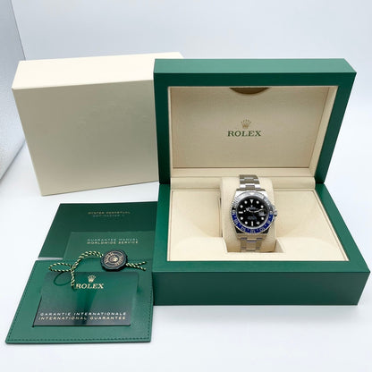 롤렉스 GMT 마스터 II 126710BLNR 굴 팔찌 검은 배트맨 40mm