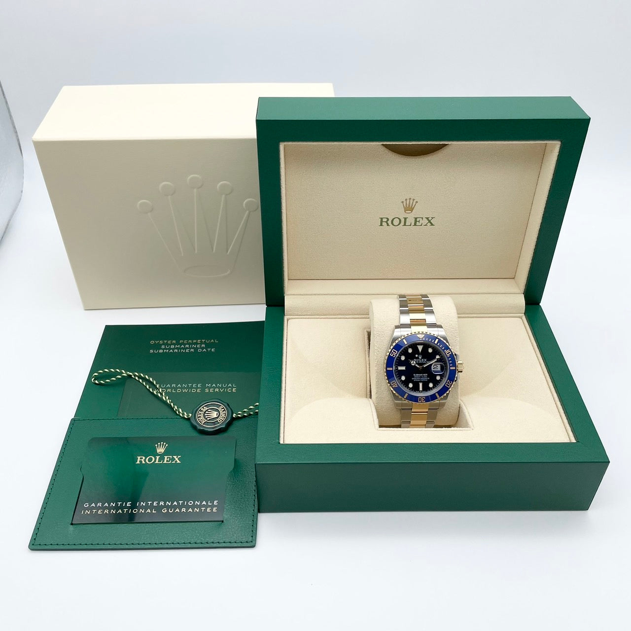 Pre-Owned Rolex Submariner Date 126613LB Oyster Bracelet Royal Blue 41mm