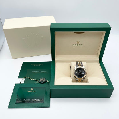 プレオウンド ロレックス デイトジャスト 126333 スレートローマ ジュビリーブレス 41mm