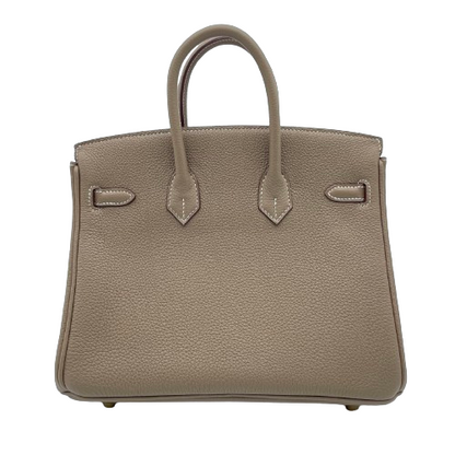 [現金價格]愛馬仕·伯金（Hermes Birkin）25 Etoup dogo金硬件W刻有