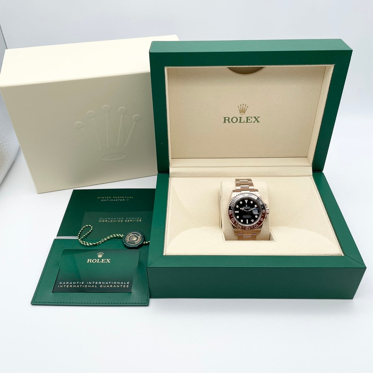 롤렉스 GMT 마스터 II 126715CHNR Black Everros Gold 40mm