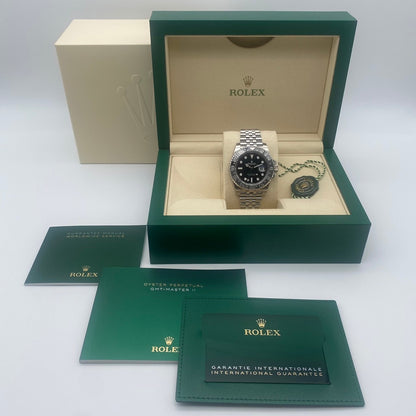 롤렉스 GMT 마스터 II 126710GRNR 검은 굴 팔찌 40mm
