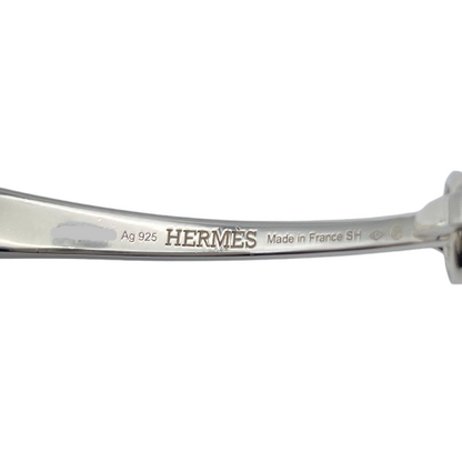Hermes Crude Forge 手链 925 银