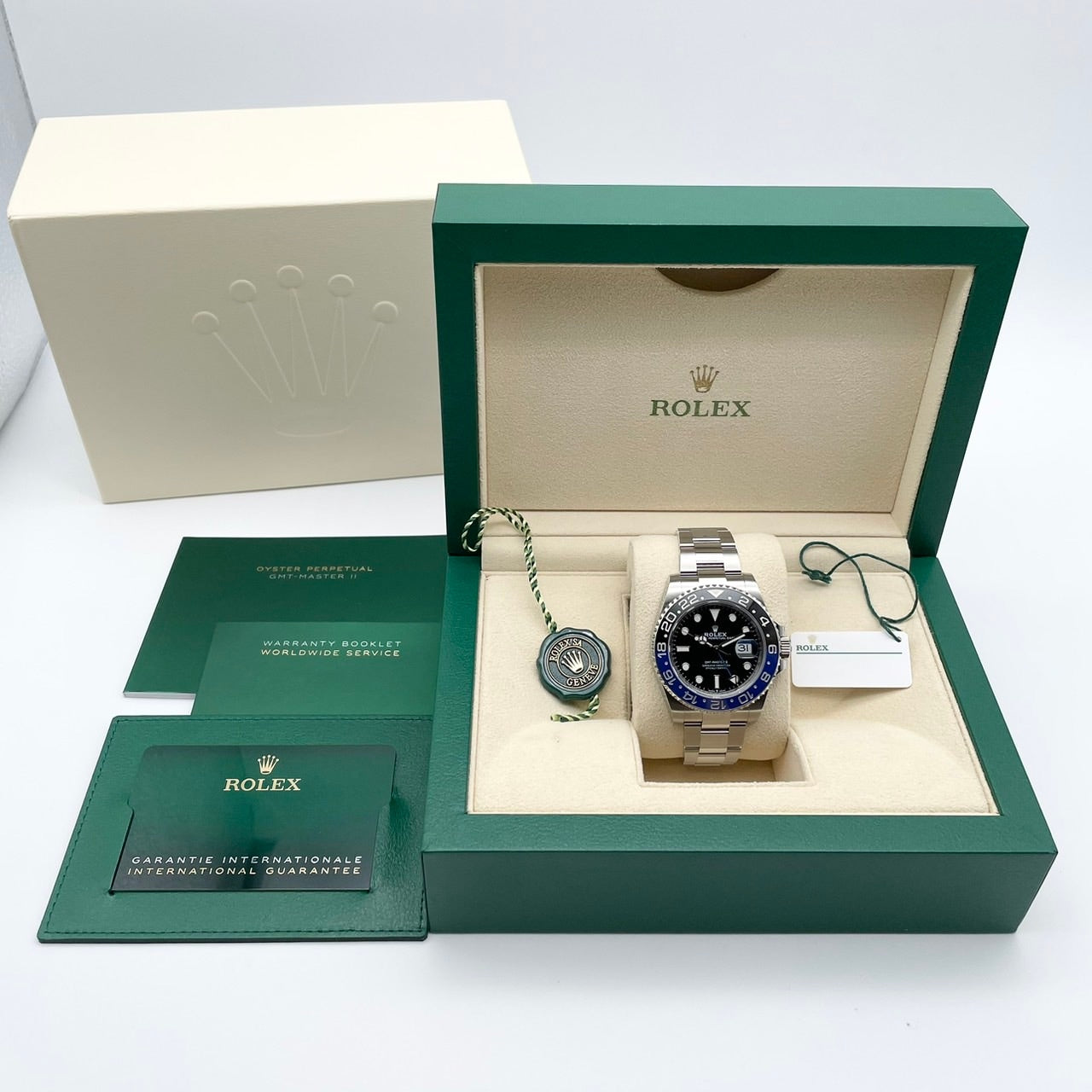 롤렉스 GMT 마스터 II 126710BLNR 배트맨 굴 팔찌 40mm