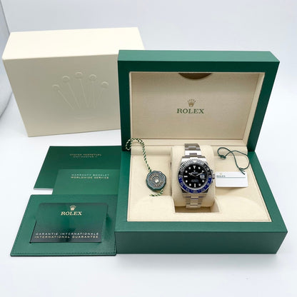 롤렉스 GMT 마스터 II 126710BLNR 배트맨 굴 팔찌 40mm