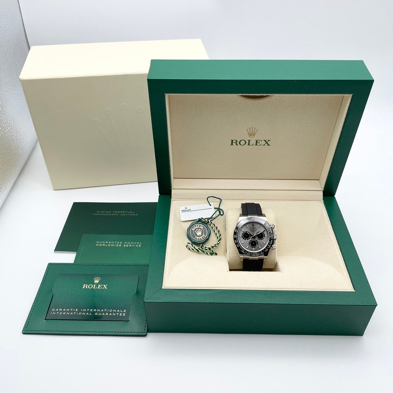 사전 소유 롤렉스 데이토나 116519LN 스틸 & 블랙 40mm