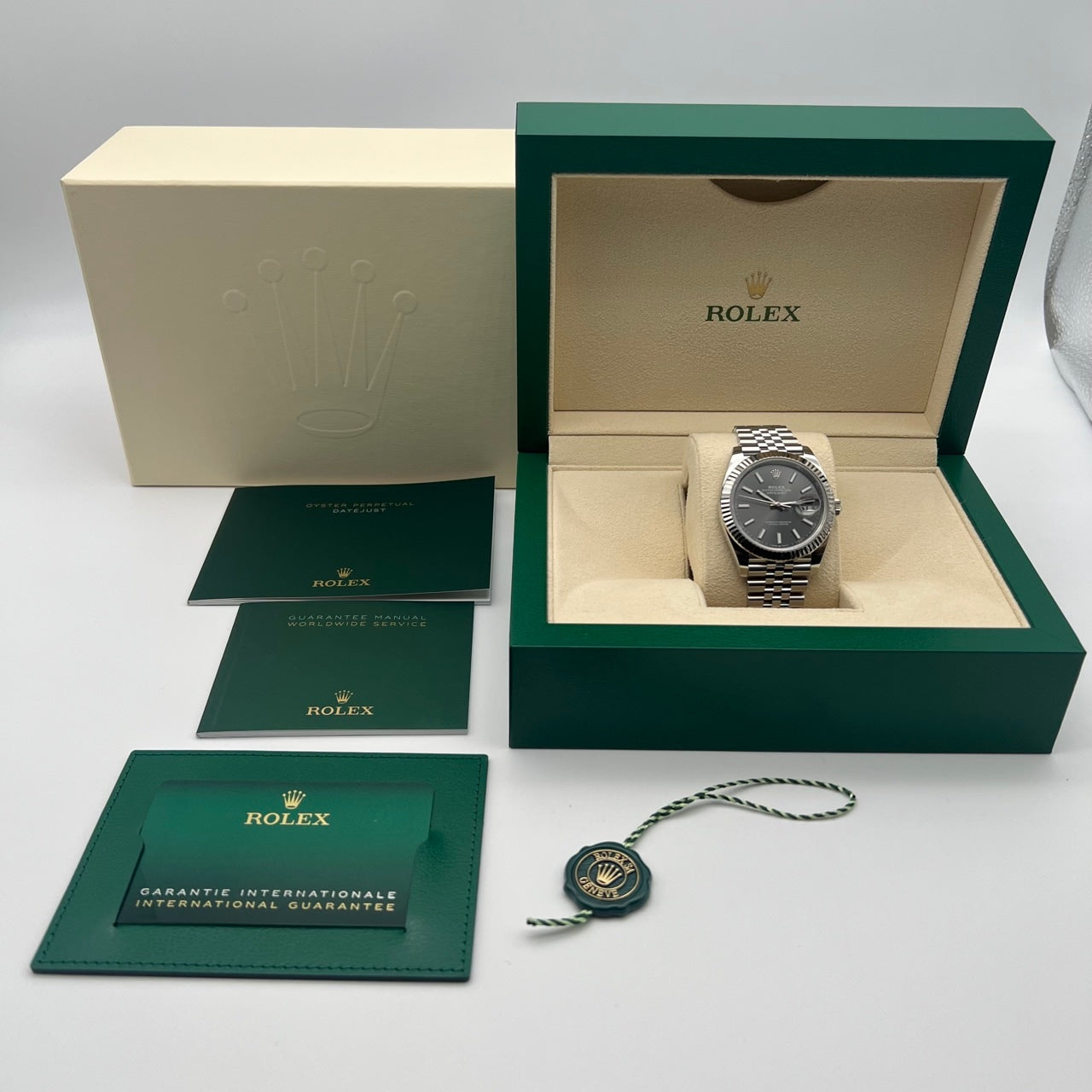 勞力士datejust 126334板岩禧年41mm