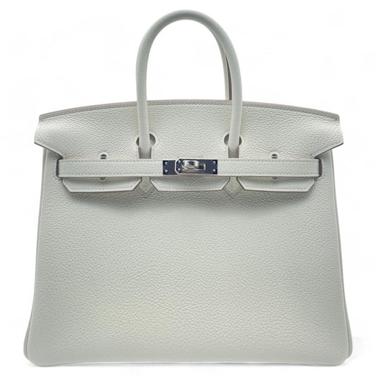 [산타]♪가격 : Hermes Birkin 25 버섯 토고 실버 메탈 피팅 w 새로
