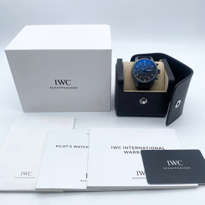 Pre-Owned IWC Pilot Watch Chronograph 41 Top Gun Ceratanium IW388106