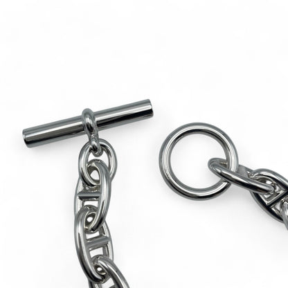 Hermes Chaine d'Ancre 手链 GM 银 925 13 链节