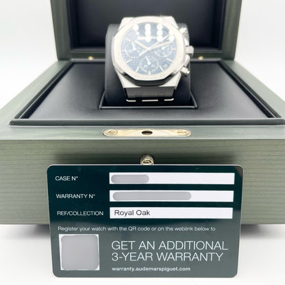 Pre-Owned Audemars Piguet Royal Oak 26240ST.OO.1320ST.05 Blue 41mm