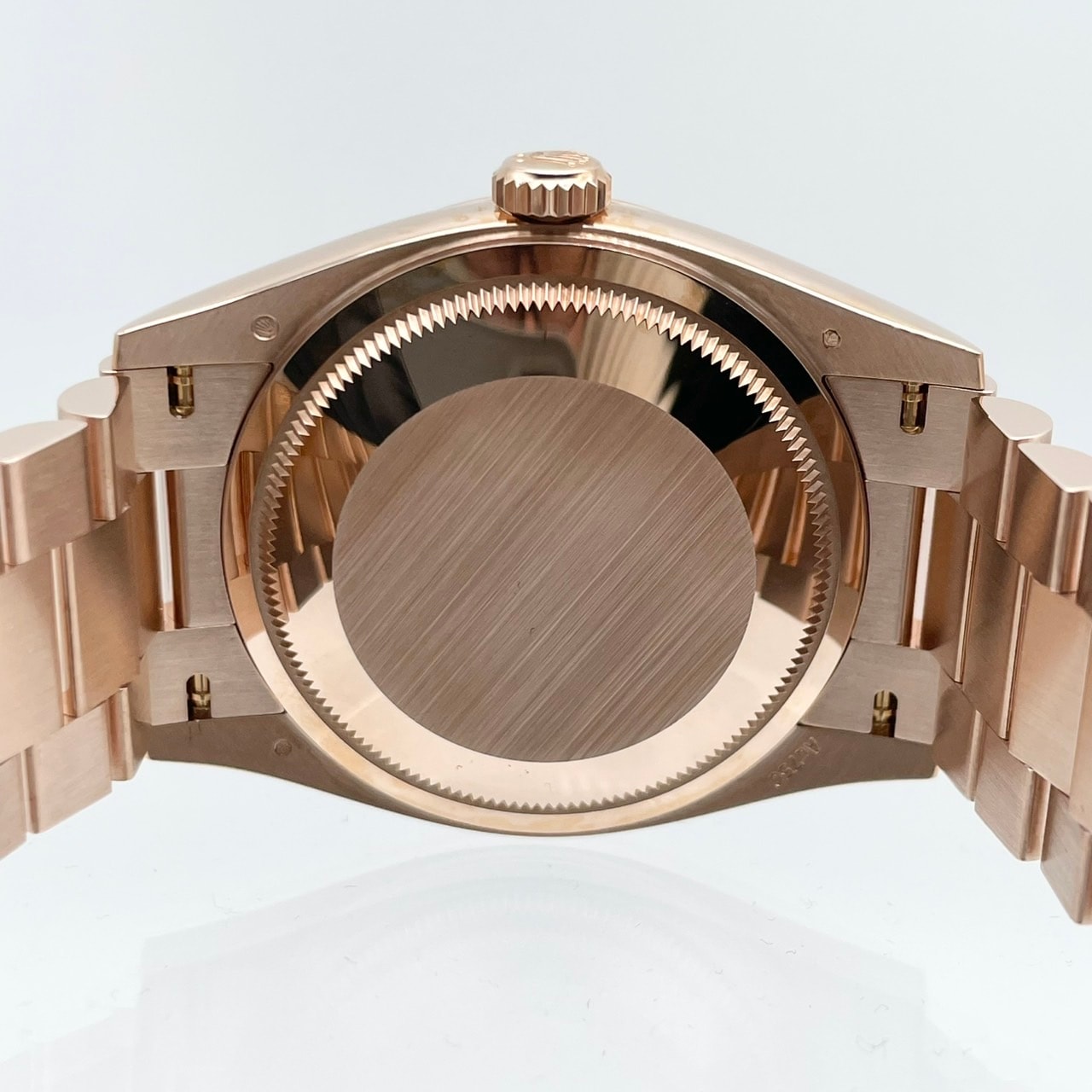 プレオウンド ロレックス デイデイト 128235 ブラウンオンブレ エバーローズゴールド 36mm