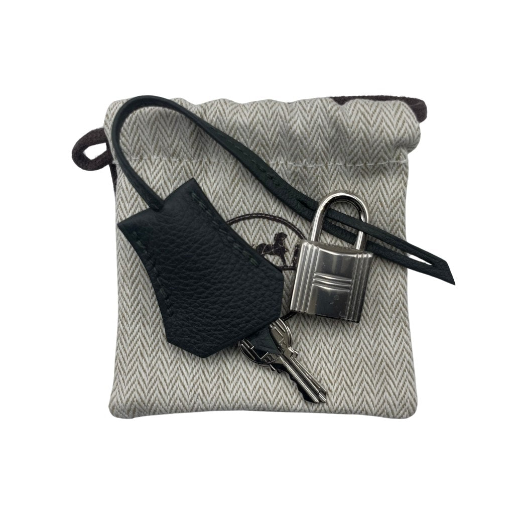 Hermes Birkin 25 New Vere Fonse Togo Silver Fittings w 새로