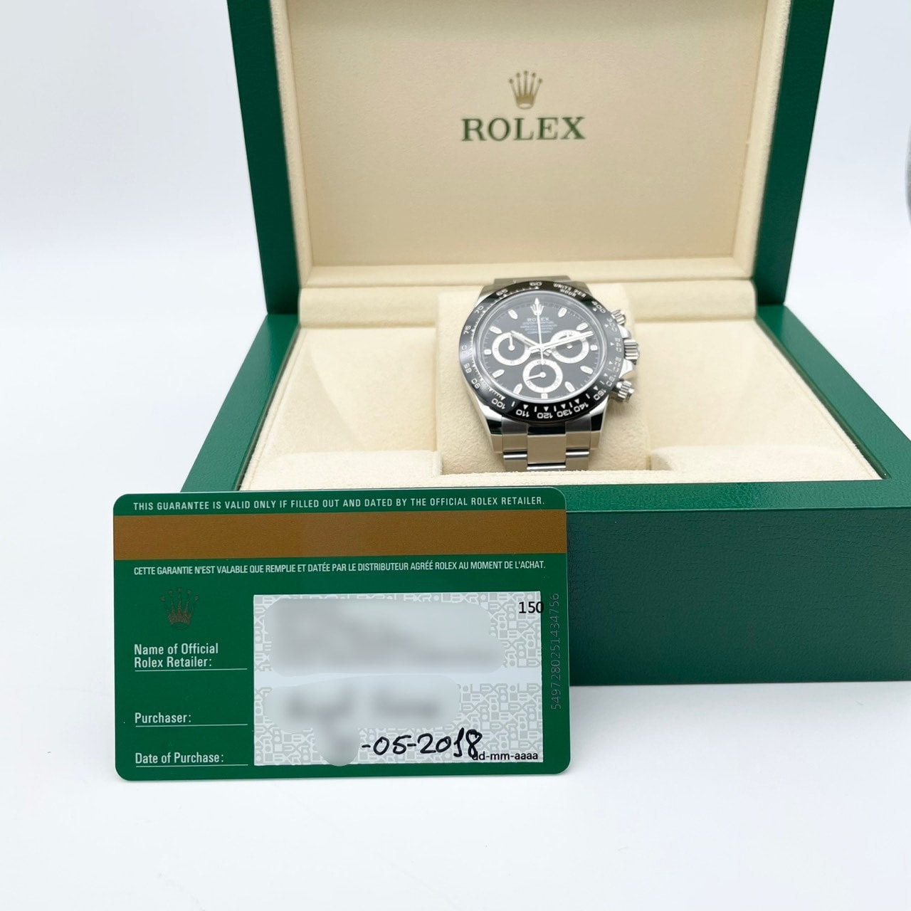 プレオウンド ロレックス デイトナ 116500LN ブラック オイスターブレスレット 40mm