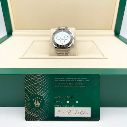 사전 소유 롤렉스 데이토나 116506 아이스 블루 40mm