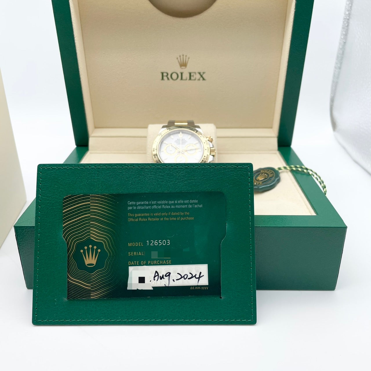 プレオウンド ロレックス デイトナ 126503 ホワイト 40mm