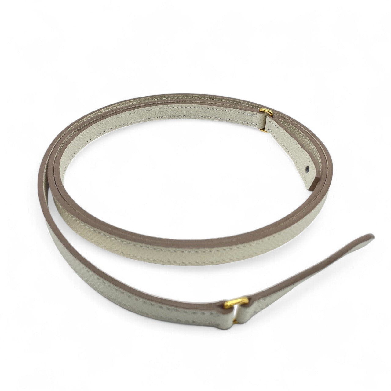 Pre-owned Hermes Constance Long to Go Nata Epson Gold hardware K stamp