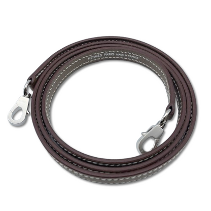 Pre-owned Hermes Mini Kelly Etoup Epson Silver hardware K stamp