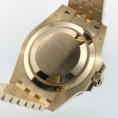 プレオウンド ロレックス GMTマスターII 126718GRNR イエローゴールド ジュビリーブレス ブラック 40mm