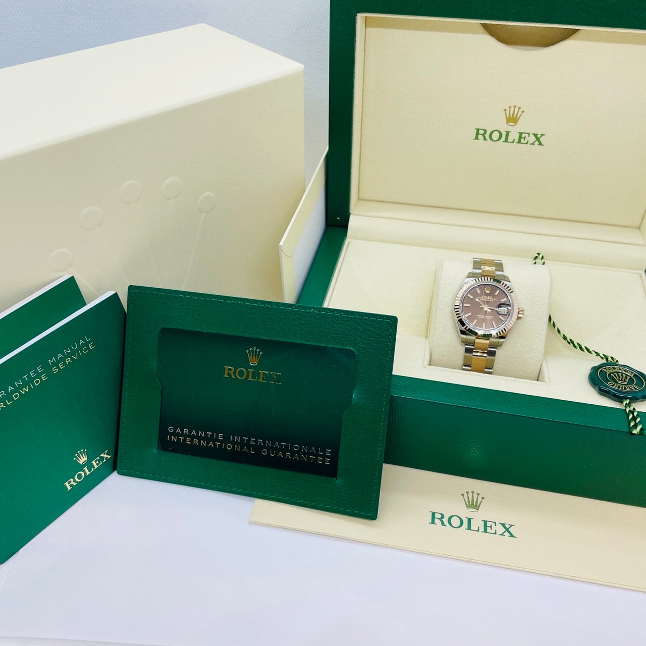 Pre-Owned Rolex Datejust 279171 Chocolate Oyster Bracelet November 2022