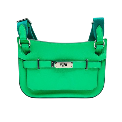 プレオウンド 【現金特価】エルメス　ジプシエールミニ　エバーカラー　ヴェール・コミック　シルバー金具　B刻印