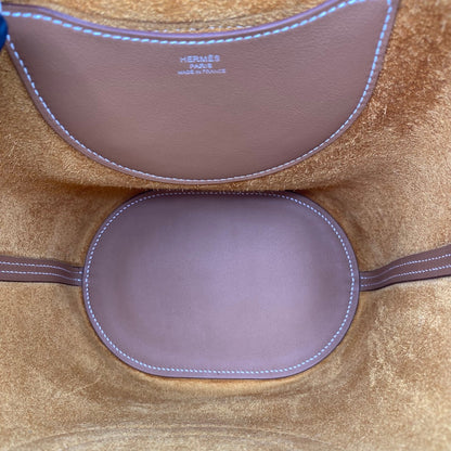 プレオウンド エルメス インザループ トリヨンクレマンス ゴールド 18 シルバー金具 W刻印