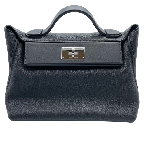 プレオウンド エルメス 24/24 W29 ノワール トリヨンクレマンス シルバー金具 Y刻印