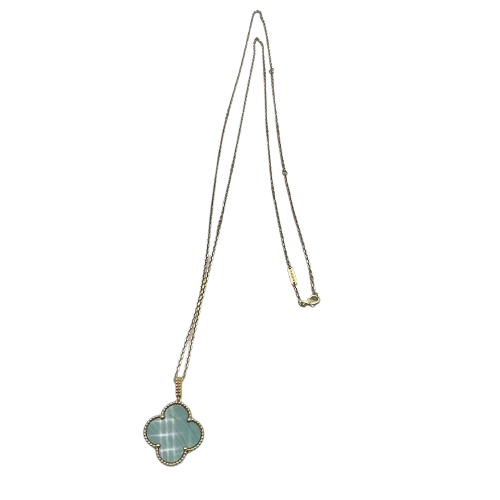 Pre-Owned [List price or less] Van Cleef & Arpels Magic Alhambra Long Necklace 1 Motif VCAR03MG00 18K Yellow Gold Malachite