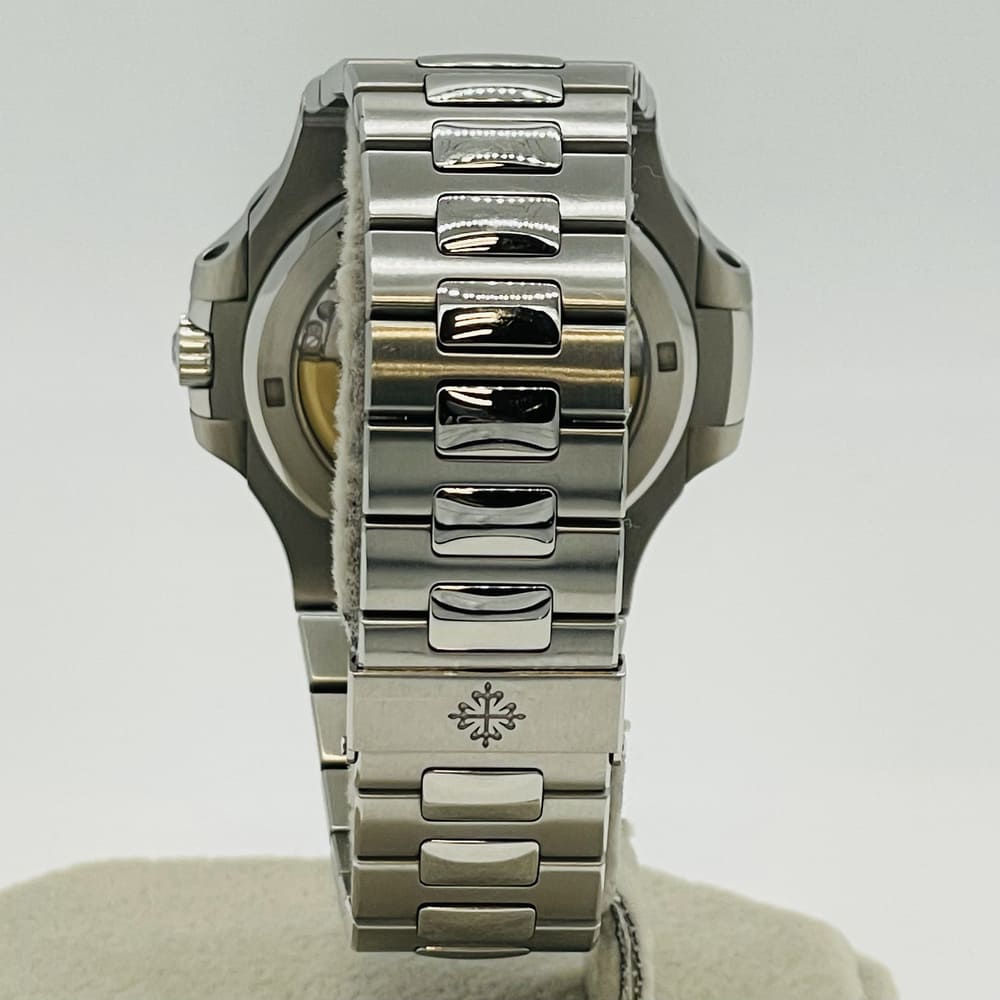 Pre-Owned Patek Philippe Nautilus 5711/1A?010 Stainless Steel Black Blue 2018