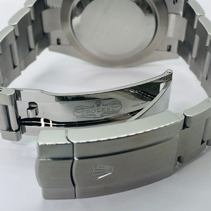 プレオウンド ロレックス オイスターパーペチュアル 124300 オイスターブレスレット グリーン 41mm