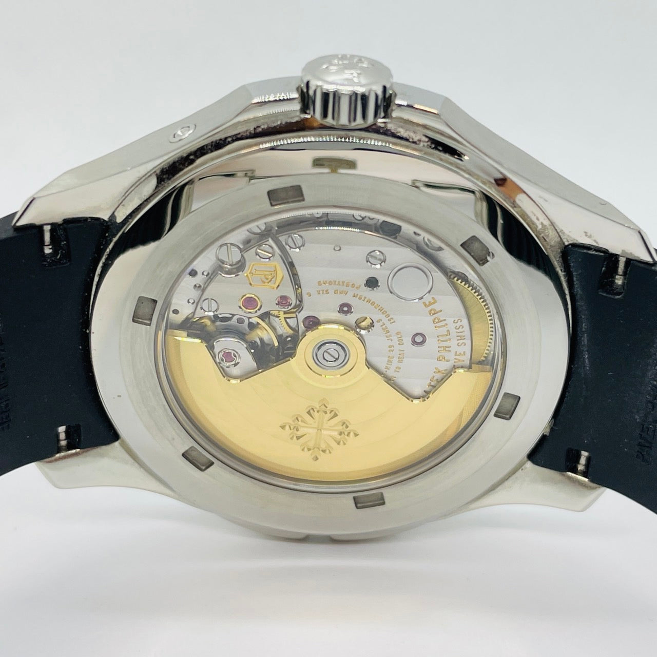 Pre-Owned Patek Philippe Aquanaut 5164A-001 Black