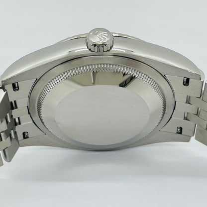 Pre-Owned Rolex Datejust 126234G Fluted Motif Bright Blue