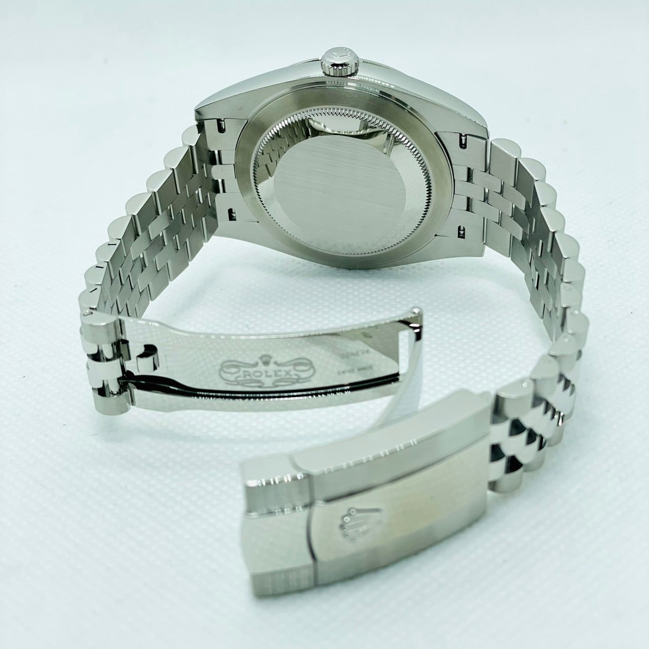 Pre-Owned Rolex Datejust 126334 Mint Green Fluted Motif