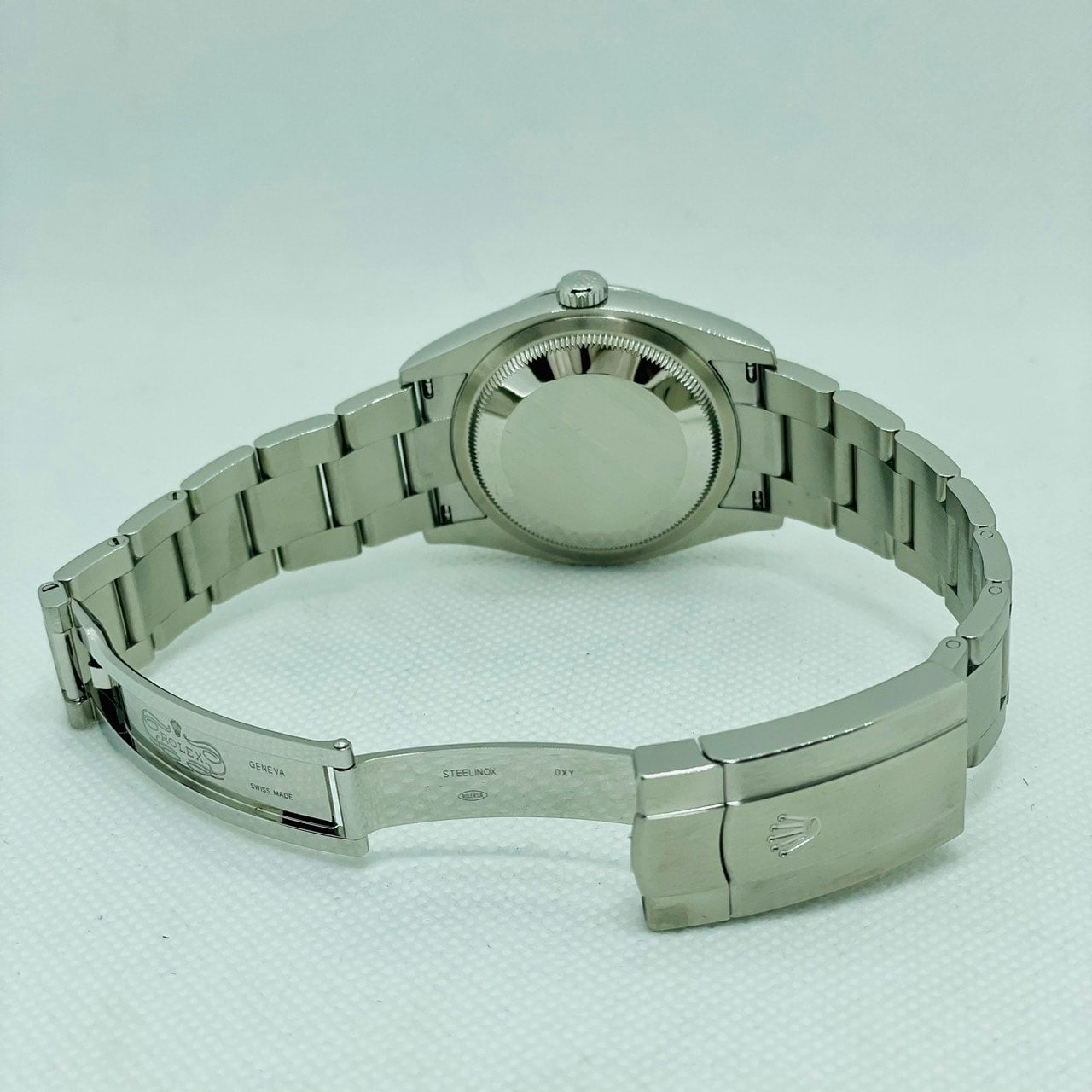劳力士 Oyster Perpetual 126000 蚝式手链 绿色