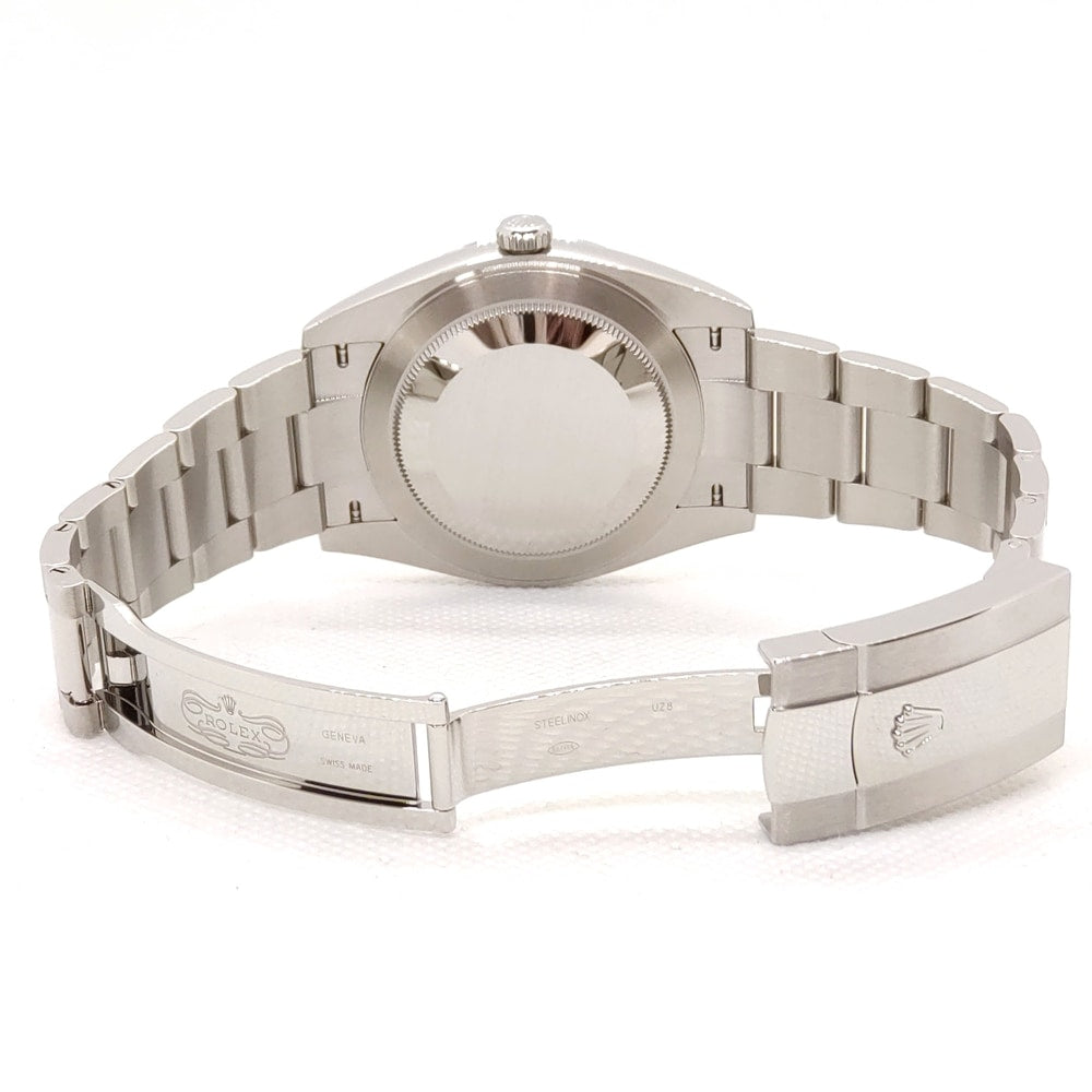 Pre-Owned Rolex Datejust 126334 Fluted motif Oyster bracelet Bright blue