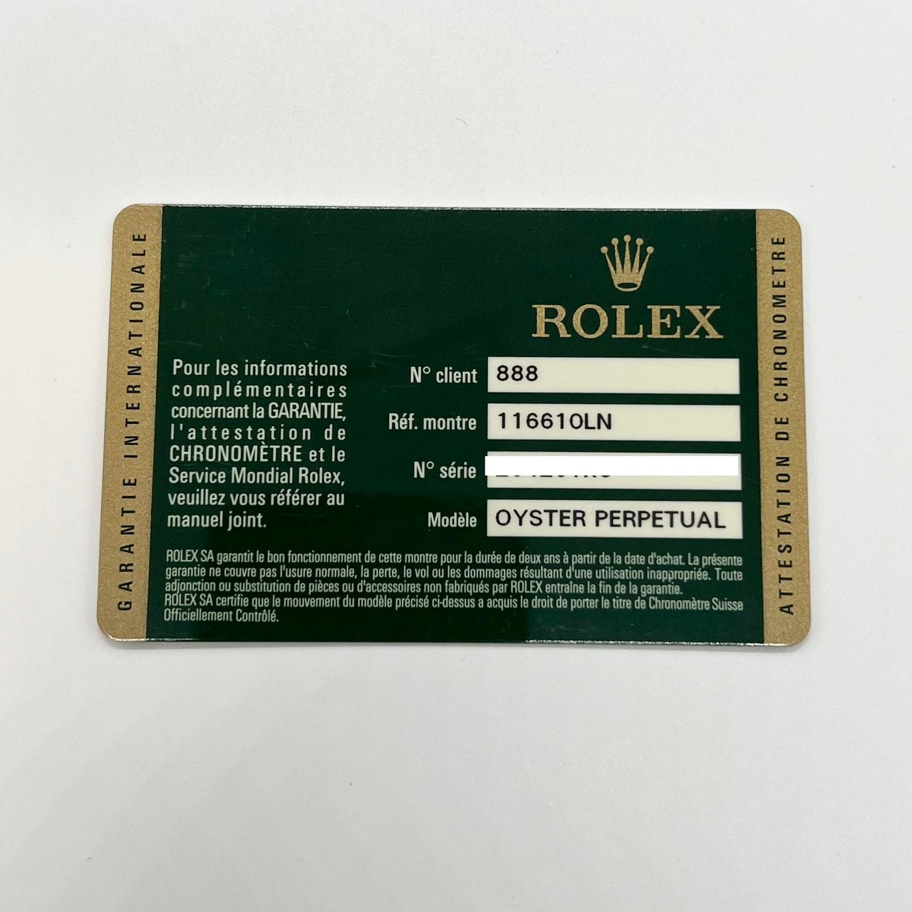 Pre-Owned Rolex Submariner Date Oyster Stainless Black 116610LN