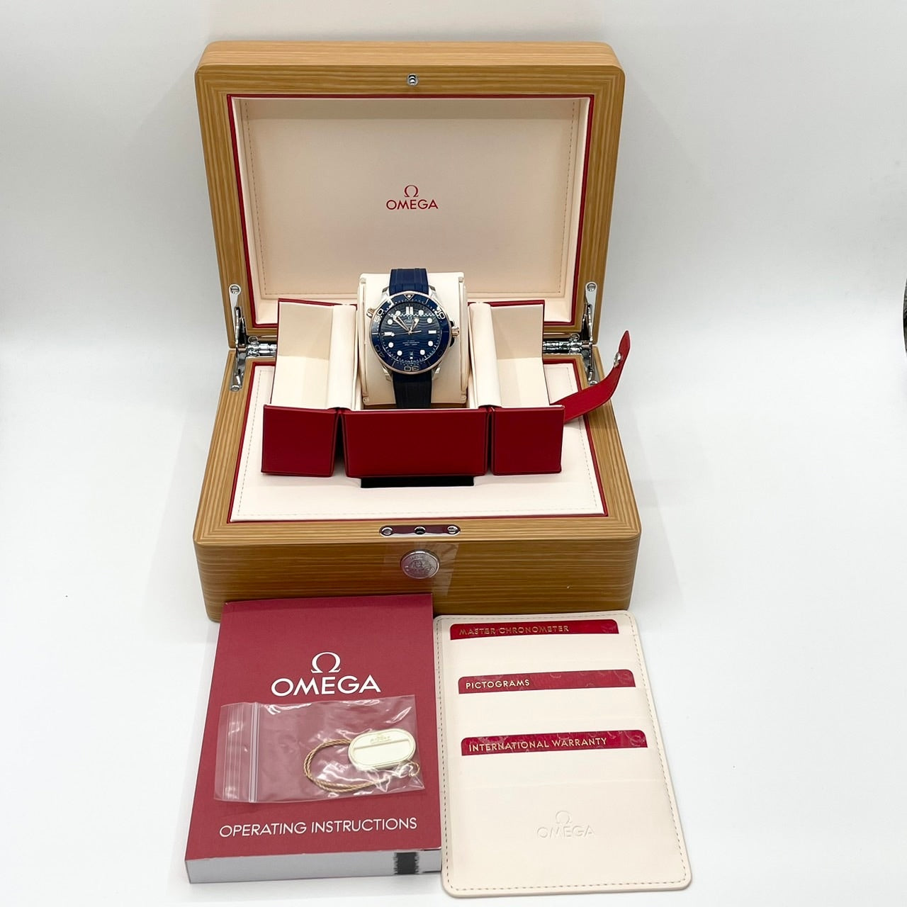 Pre-Owned Omega Seamaster 210.22.42.20.03.002 Blue 42mm