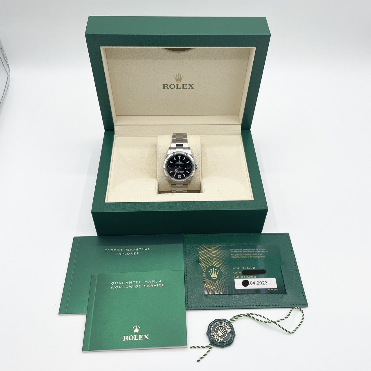 勞力士Explorer I 124270黑色36mm